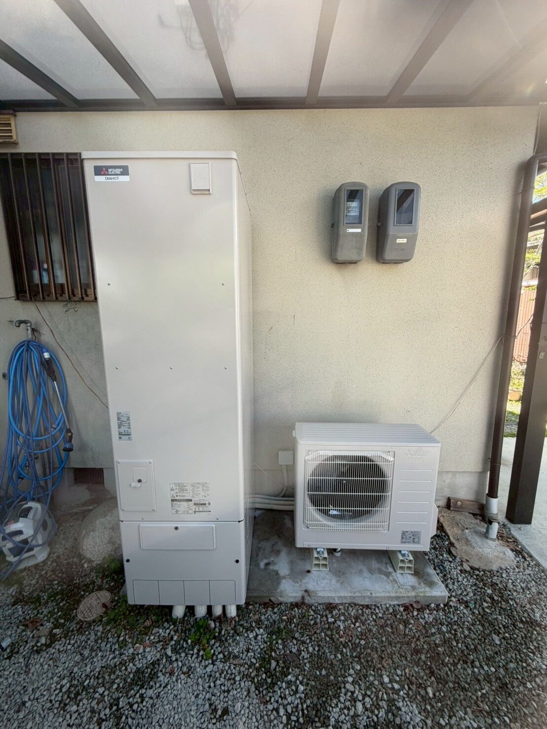 兵庫県でエコキュートの交換をしました