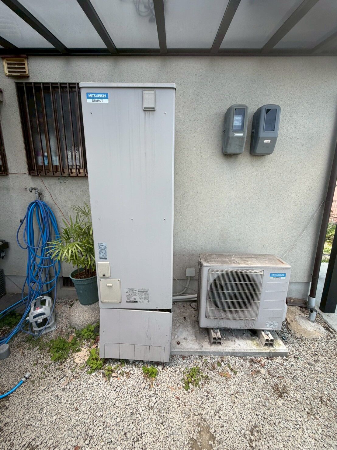 兵庫県でエコキュートの交換をしました