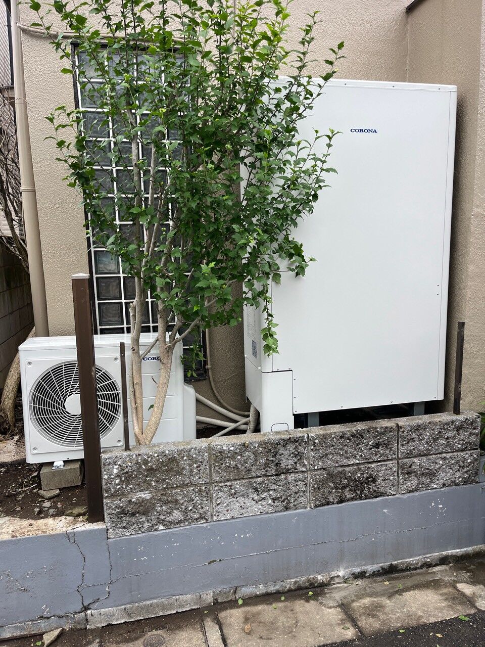 東京都内にてエコキュートの交換工事をいたしました。