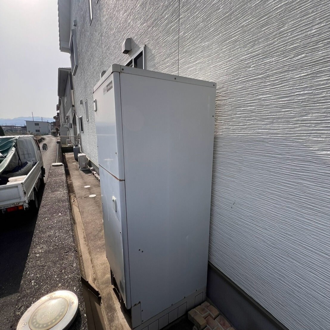 兵庫県にてエコキュートの交換工事をおこないました
