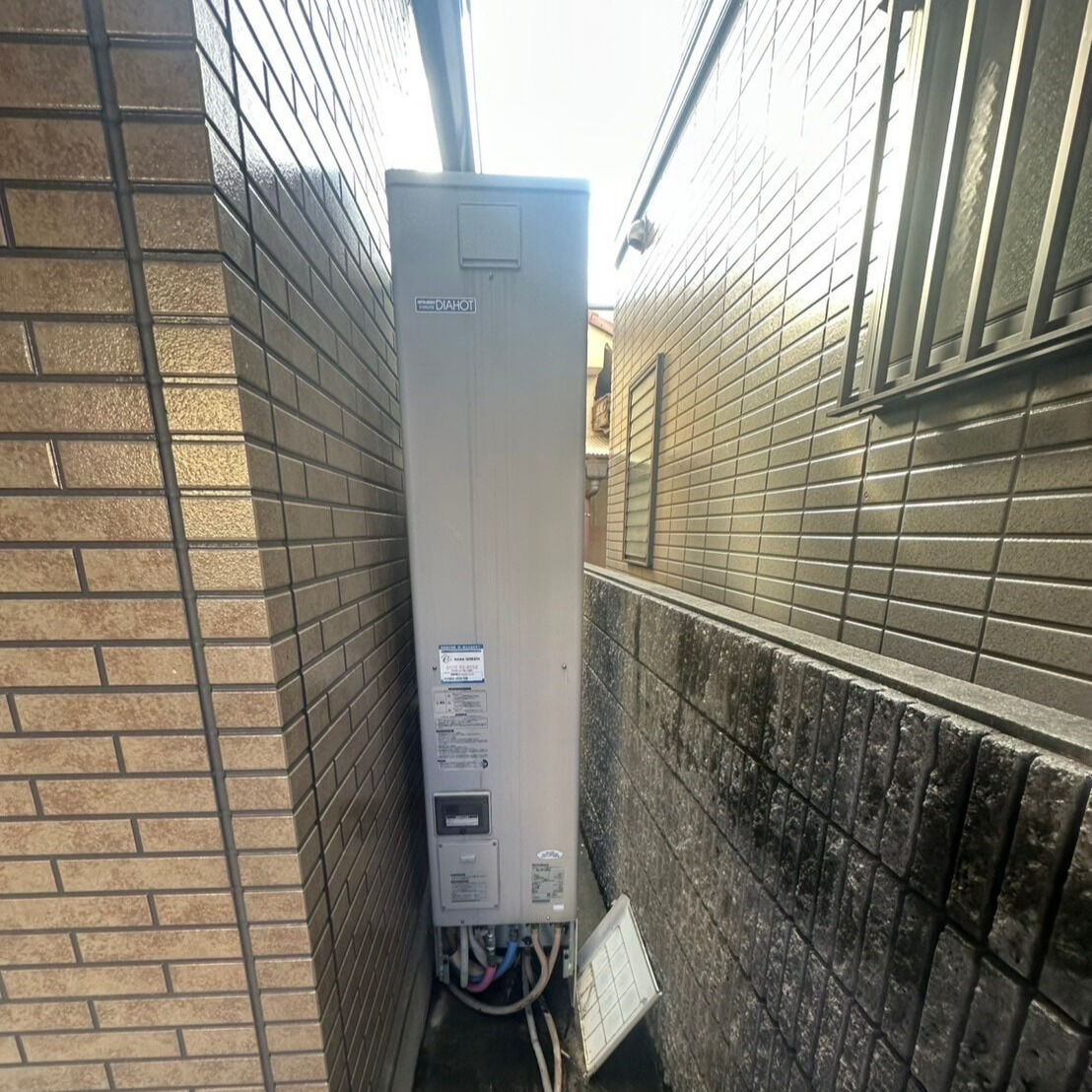 京都府にてエコキュートの交換工事をおこないました