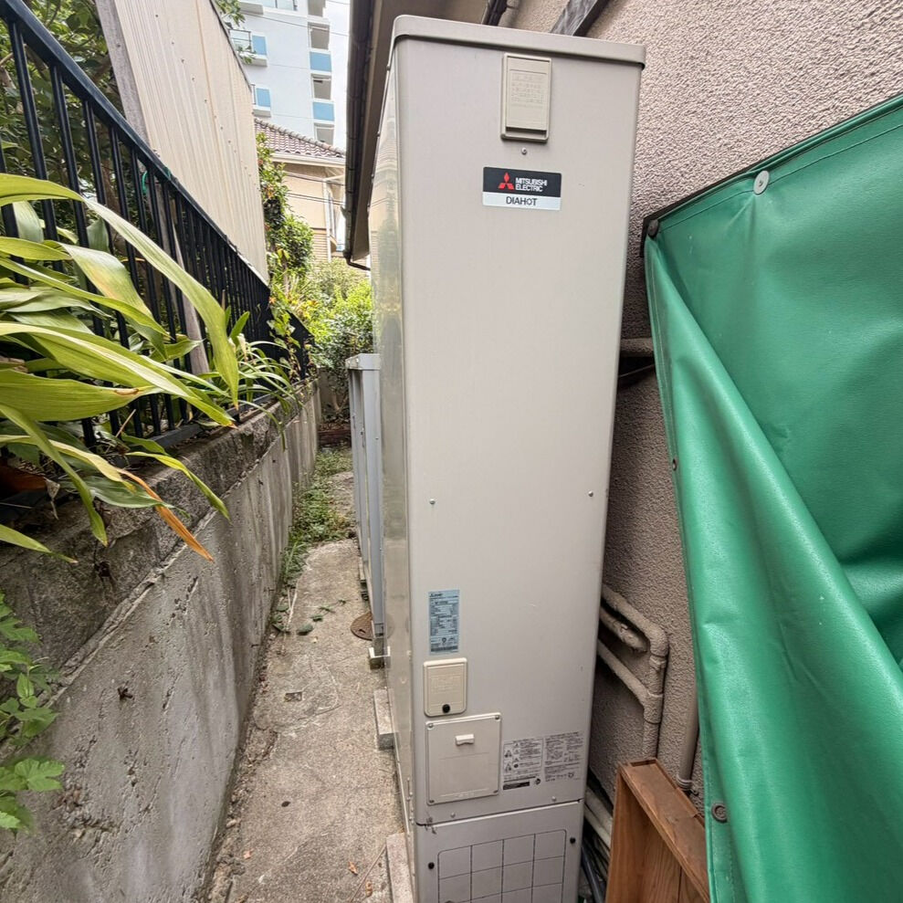 兵庫県にてエコキュートの交換工事をおこないました
