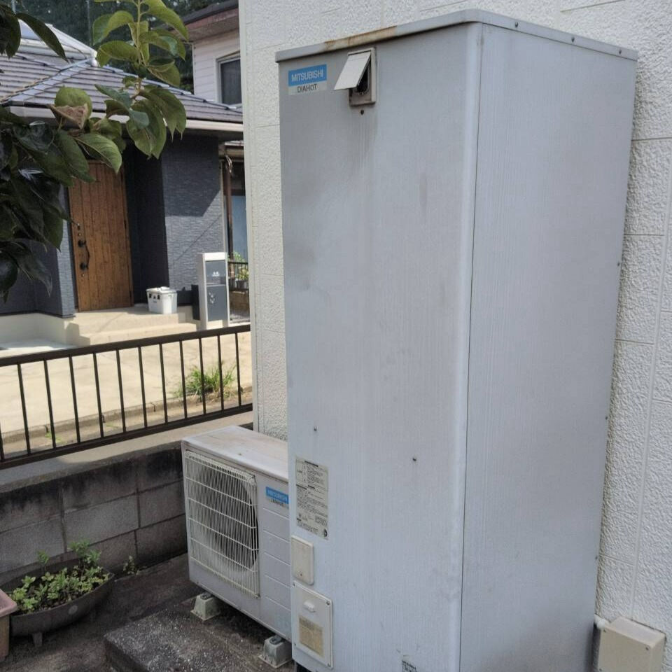 茨城県にてエコキュートの交換工事をおこないました
