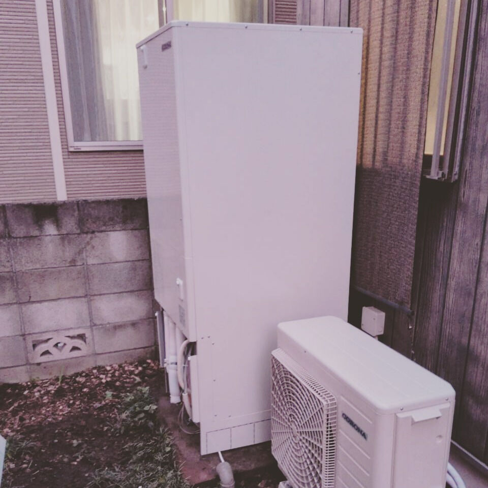 埼玉県でエコキュートの交換工事を行いました